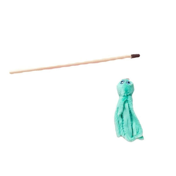 Octopus Funny cat Stick Деревянный шест-№ 3 Зеленый Octopus Funny Cat ...