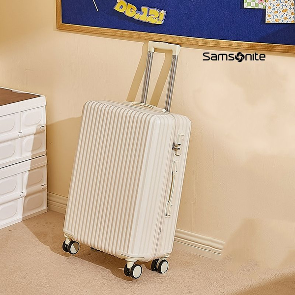 Чемодан Samsonite, Пластик, 71 см - купить с доставкой по выгодным ...