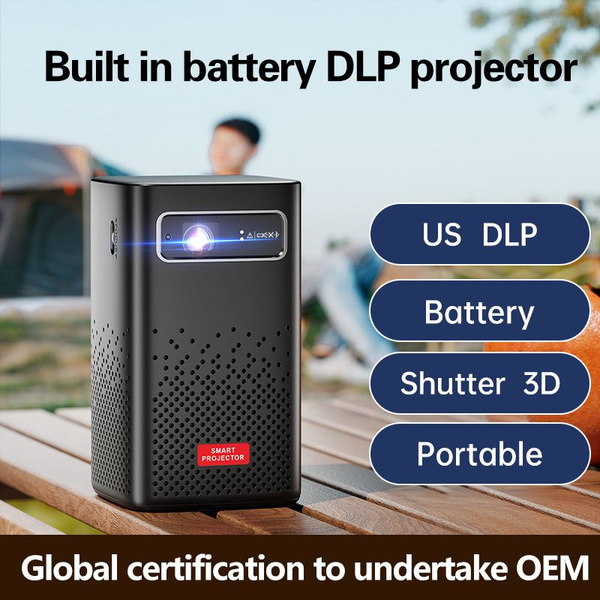 Проектор Toumei C900S DLP QHD Уличный портативный со встроенным ...