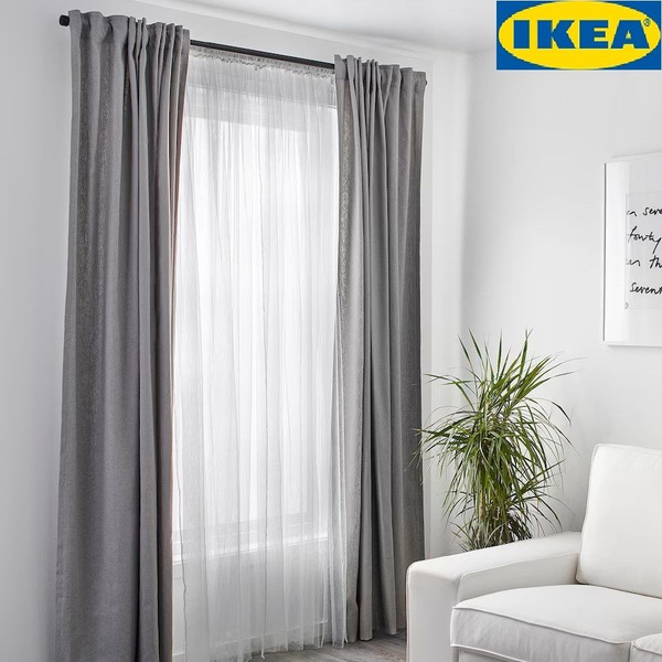 Тюль IKEA LILL, Полиэстер, 250х280 см - купить в интернет-магазине OZON ...