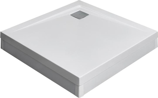 Поддон для душа Radaway Argos C 80 см, акриловый, квадратный, низкий ...