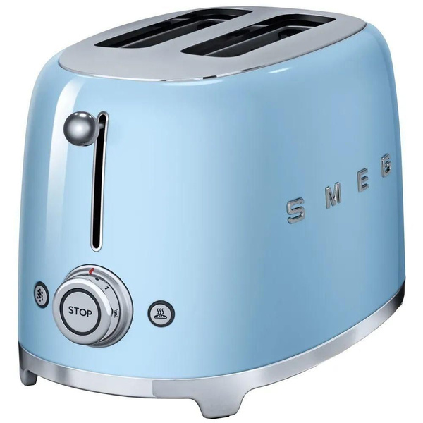 Тостер Smeg TSF01, светло-синий купить по выгодной цене в интернет ...