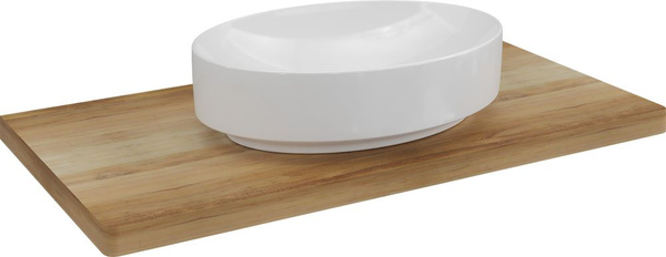 Столешница с раковиной Geberit 100, светлая, с раковиной Geberit ...