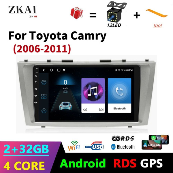 Штатная магнитола 2+32 ГБ EOM Тойота Камри/Toyota Camry 2006-2011 2DIN ...