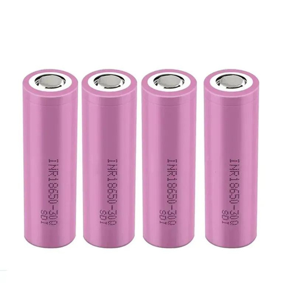 Аккумулятор INR 18650 3.7V 3000mAh INR18650 Ион лития 30Q может быть ...