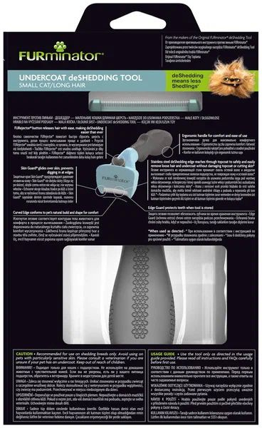 FURminator Фурминатор FURminator S для маленьких кошек c длинной ...