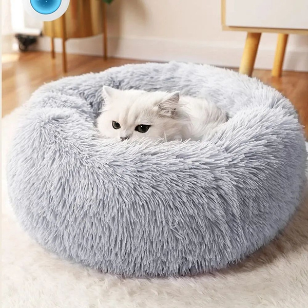 Лежанка для кошек, для собак, для котят, лежак для животных пушистая ...