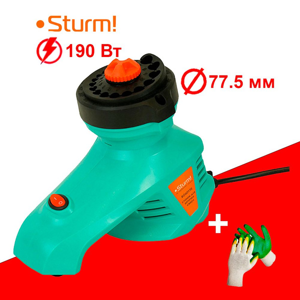 Станок для заточки сверл Sturm! BG6019S + Перчатки 190 - купить по ...
