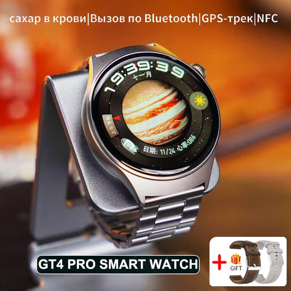 Купить смарт-часы SACOSDING амолед-GT4 Pro, экран 1.62" - купить по ...