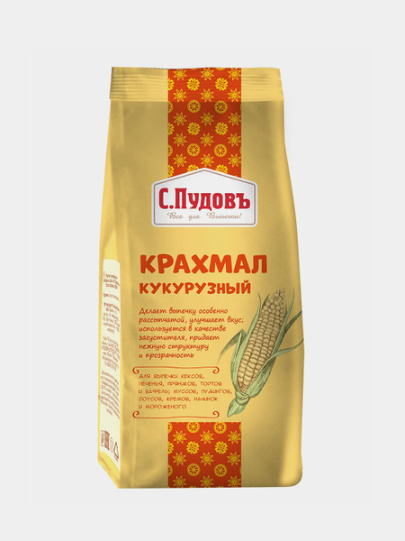 Крахмал кукурузный С.Пудовъ, 200 г - купить с доставкой по выгодным ...