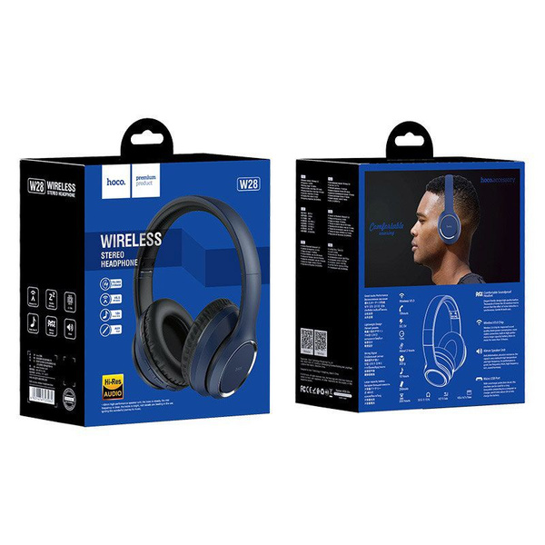 Как разобрать наушники hoco w28 Наушники Внутриканальные hoco hoco W28 Journey wireless headphones - Blue - купи