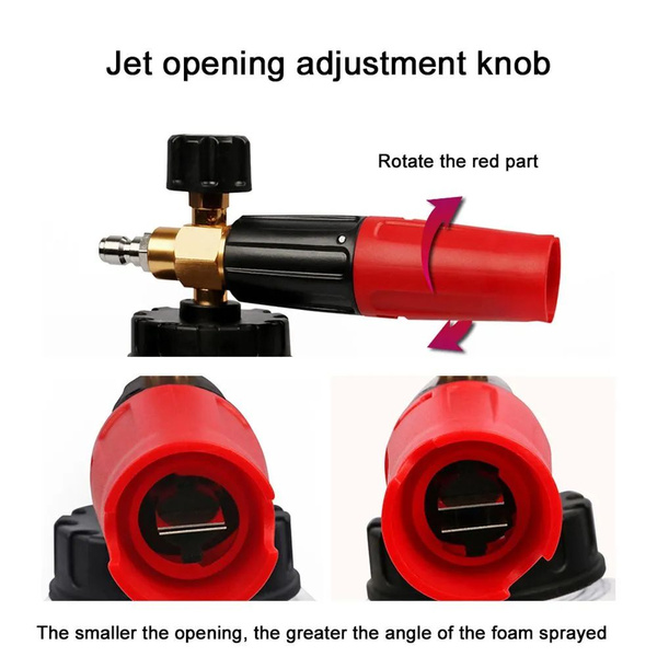 Распылитель пены для автомойки, машина для мойки автомобилей высокого ...