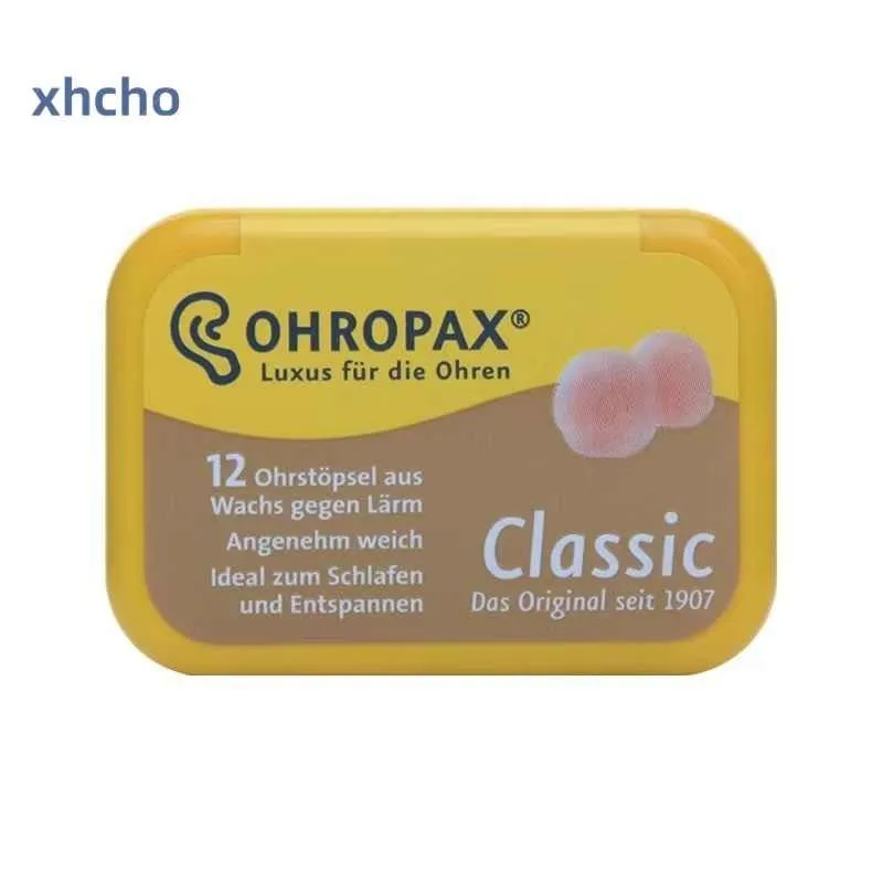 Ohropax восковые затычки для ушей Немецкий импорт Двенадцать.