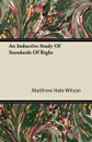 An Inductive Study of Standards of Right - Matthew Hale Wilson