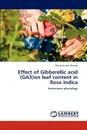 Effect of Gibberellic acid (GA3)on leaf content in  Rosa indica - Manoj Kumar Sharma