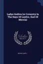 Ladye Godiva (or Coventry In The Days Of Leofric, Earl Of Mercia) - Godiva (lady.)