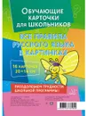 Обучающие многоразовые карточки. Все правила русского языка в картинках - Селиванова Марина Станиславовна