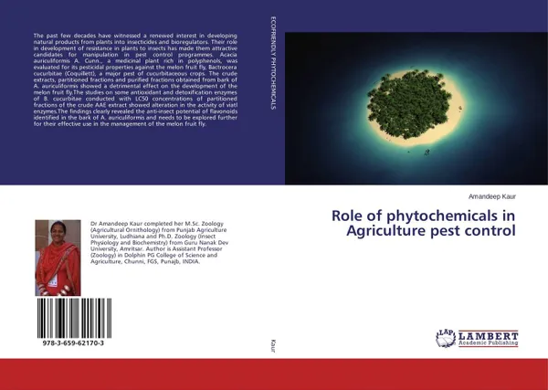 Обложка книги Role of phytochemicals in Agriculture pest control, Amandeep Kaur