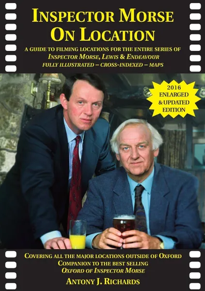 Обложка книги Inspector Morse on Location, Antony J Richards