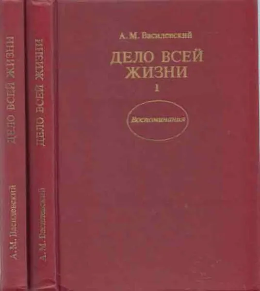 Обложка книги Дело всей жизни (комплект из 2 книг), Александр Василевский