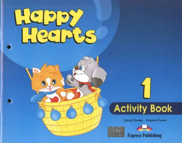 Обложка книги Happy Hearts 1: Activity Book, Дули Дженни, Эванс Вирджиния