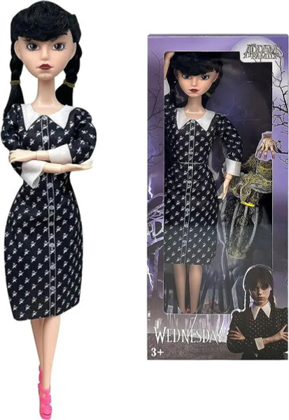 Кукла Wednesday Addams Игровой набор с куклой - купить с доставкой по ...