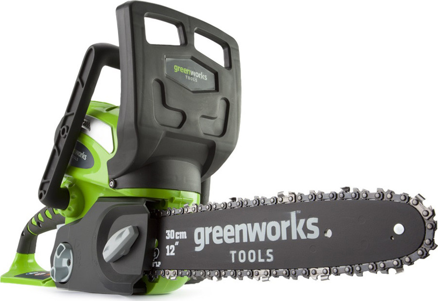 фото Пила цепная аккумуляторная Greenworks G40CS30 40V без АКБ и ЗУ