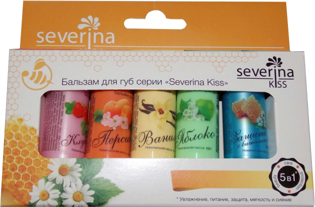 фото Бальзамы для губ серии "Severina Kiss" Нет бренда