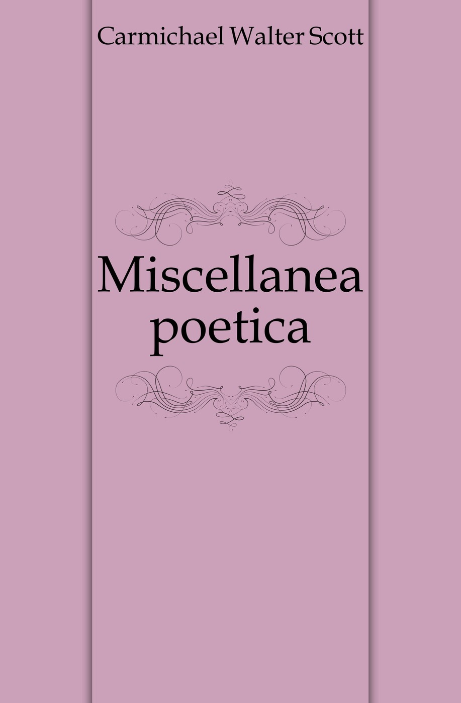 Miscellanea poetica