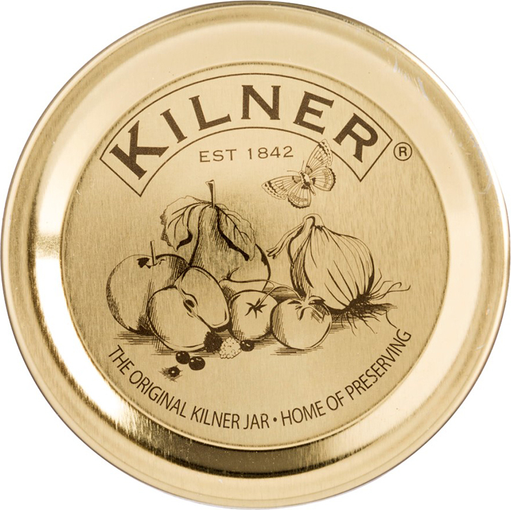 фото Набор из 12 плоских крышек Kilner 10см