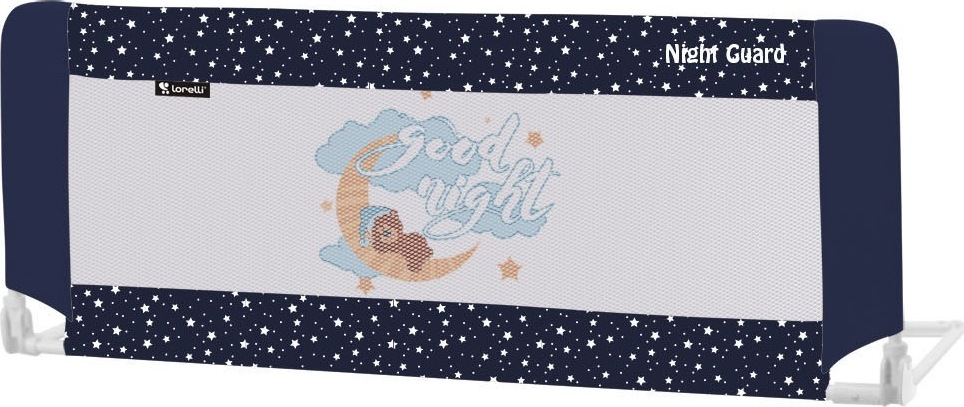 фото Защитный барьер для кроватки Lorelli Night Guard 10180021804 Good Night Bear, синий