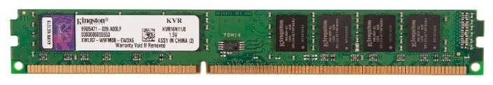 фото Оперативная память Kingston 8GB DDR3L 1600 DIMM, KVR16LN11/8 ,1.35V, Non-ECC, CL11 (225914)