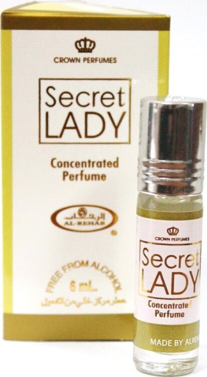 Секрет леди 100. Al Rehab Secret Lady 100мл. Secret Lady духи масляные. Crown Perfumes 6 мл леди Сикрет. Secret Lady 100мл.