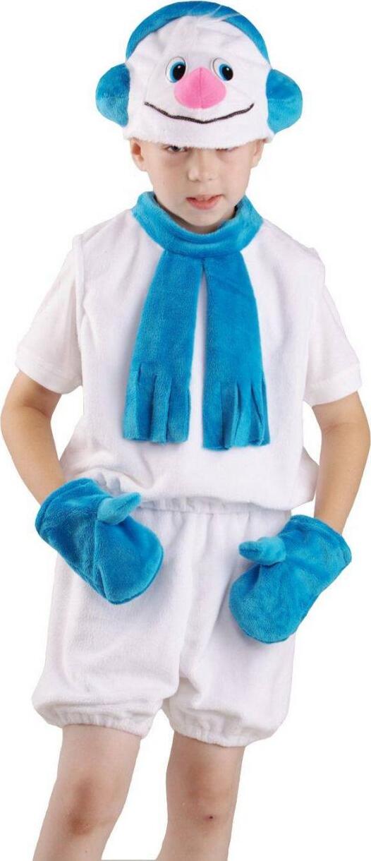 фото Карнавальный детский костюм Снеговик K89050 Батик
