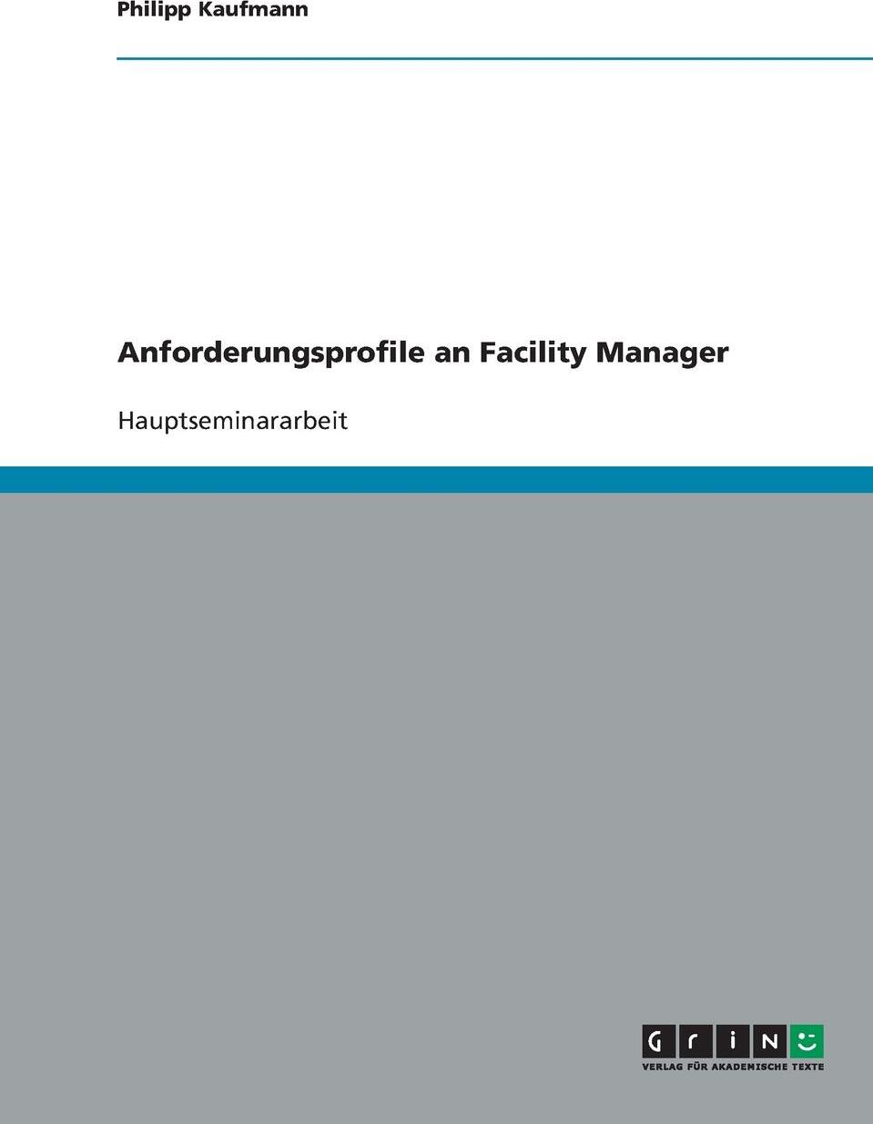 фото Anforderungsprofile an Facility Manager