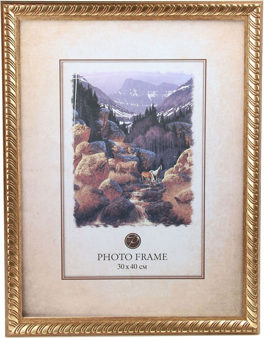фото Фоторамка Pioneer, 77888, золотой, 30 x 40 см
