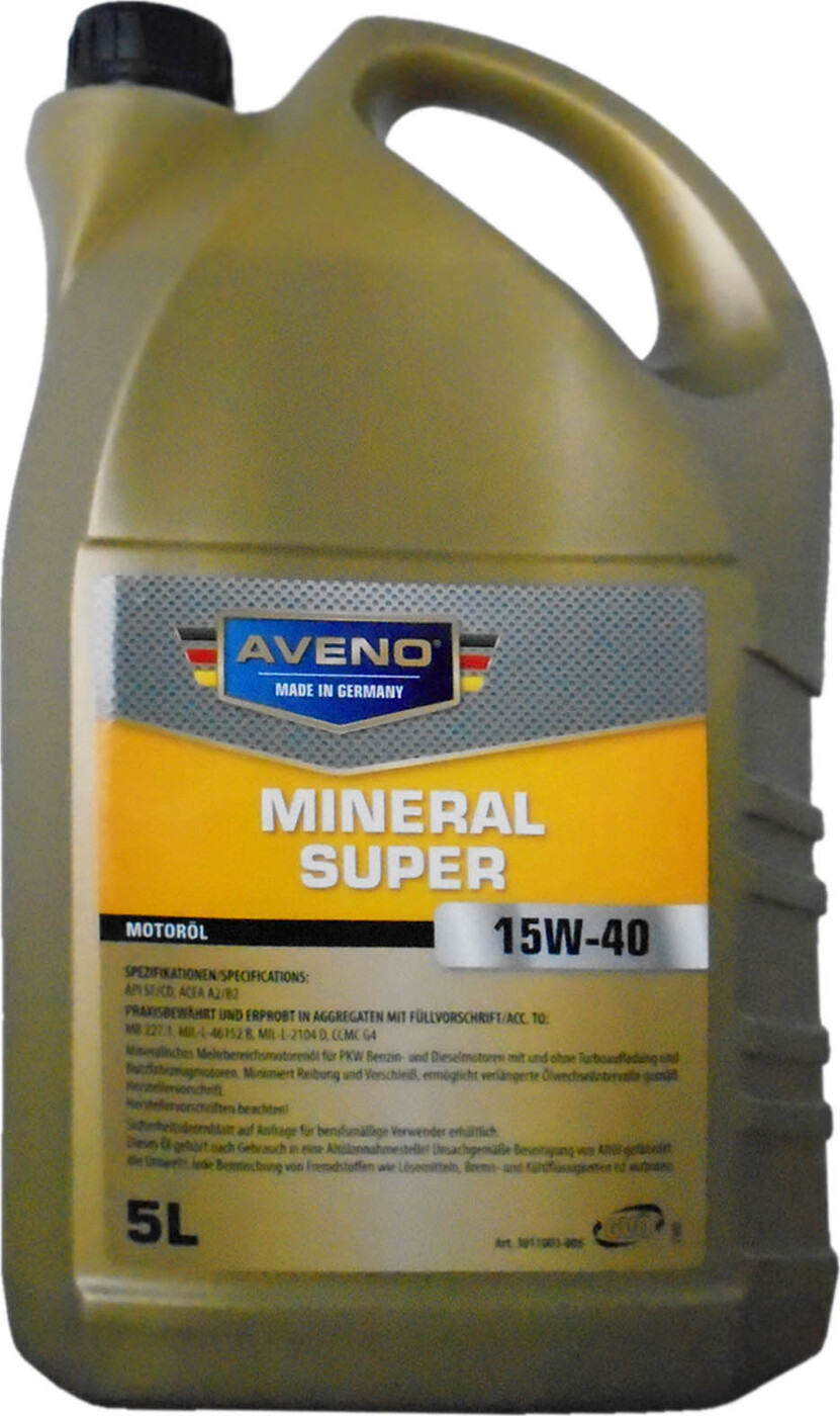 фото Моторное масло AVENO Mineral Super SAE 15W-40 (5л)