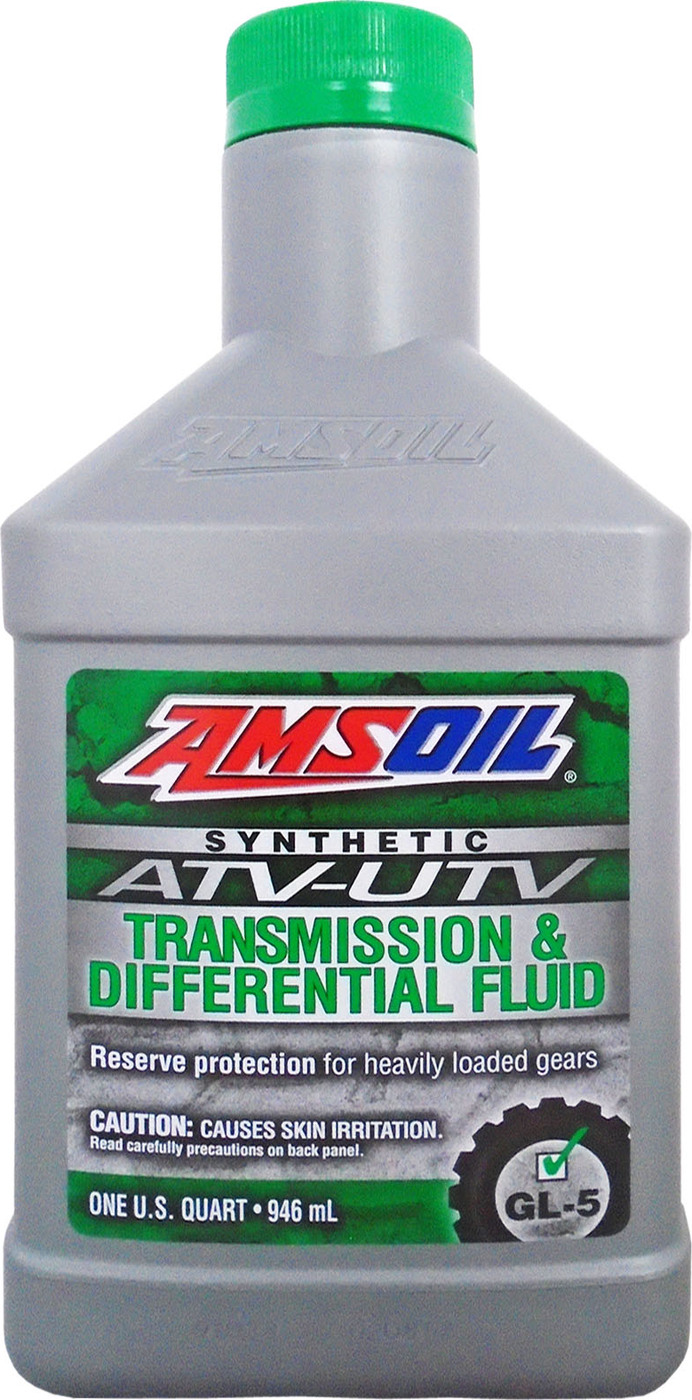 фото Трансмиссионное масло AMSOIL Synthetic ATV/UTV Transmission & Differential Fluid (0,946л)*