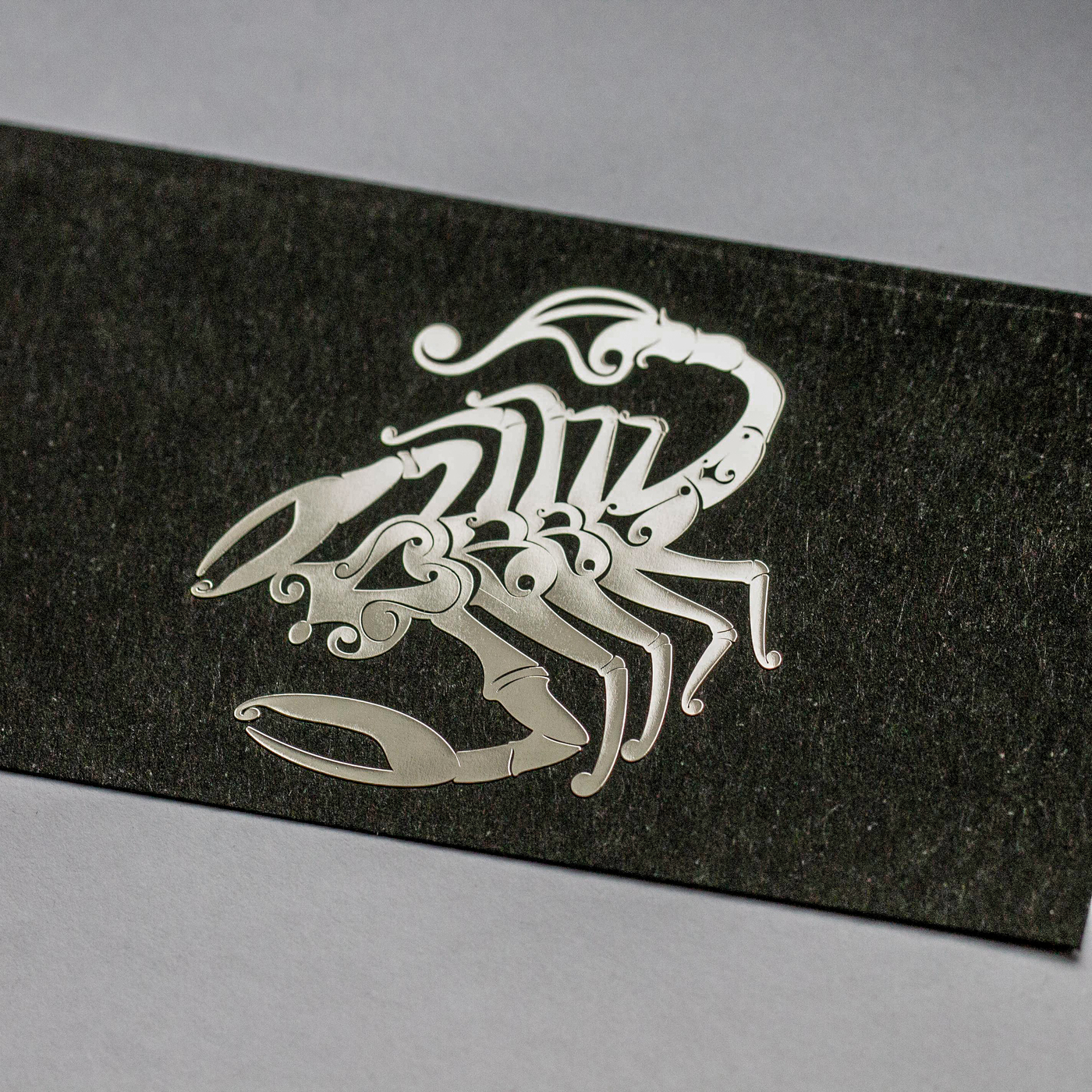 фото Знак Зодиака "Скорпион" из никеля Prikleykas