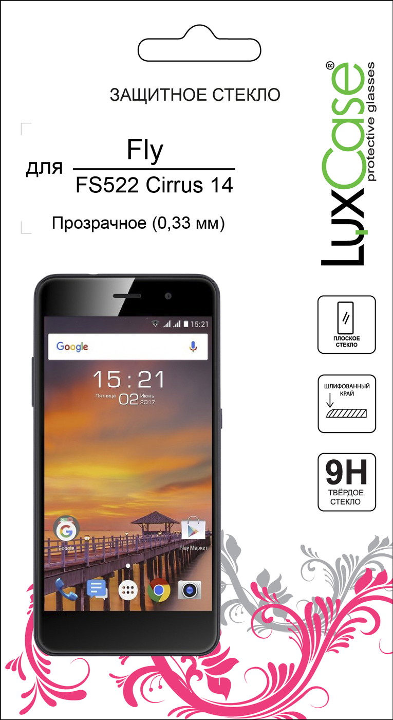 фото Защитное стекло Fly FS522 Cirrus 14 от LuxCase