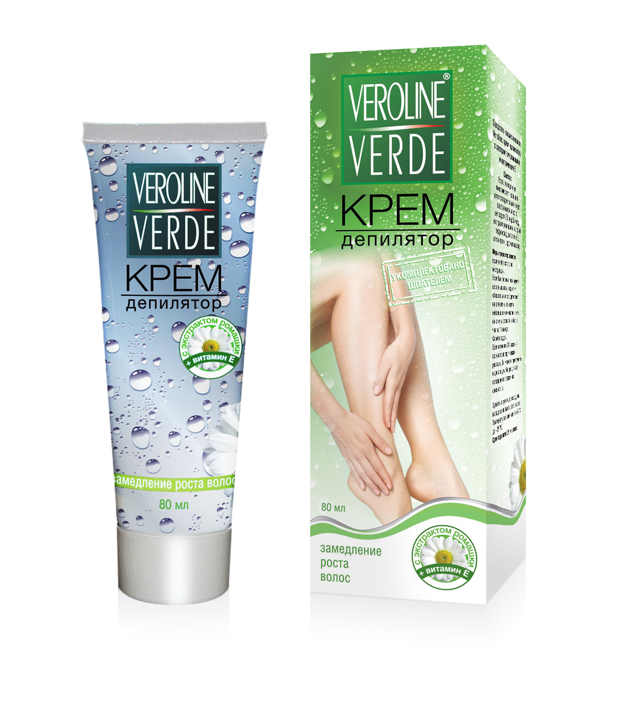 Veroline verde крем для депиляции