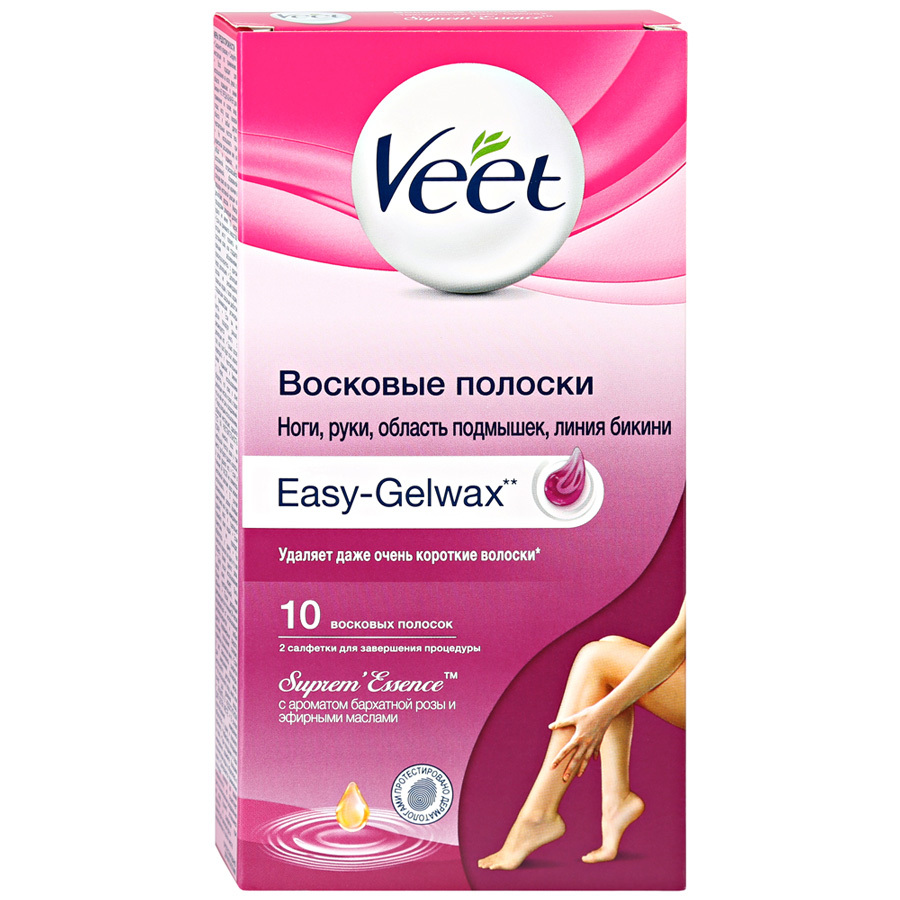 Эпиляция воском veet или