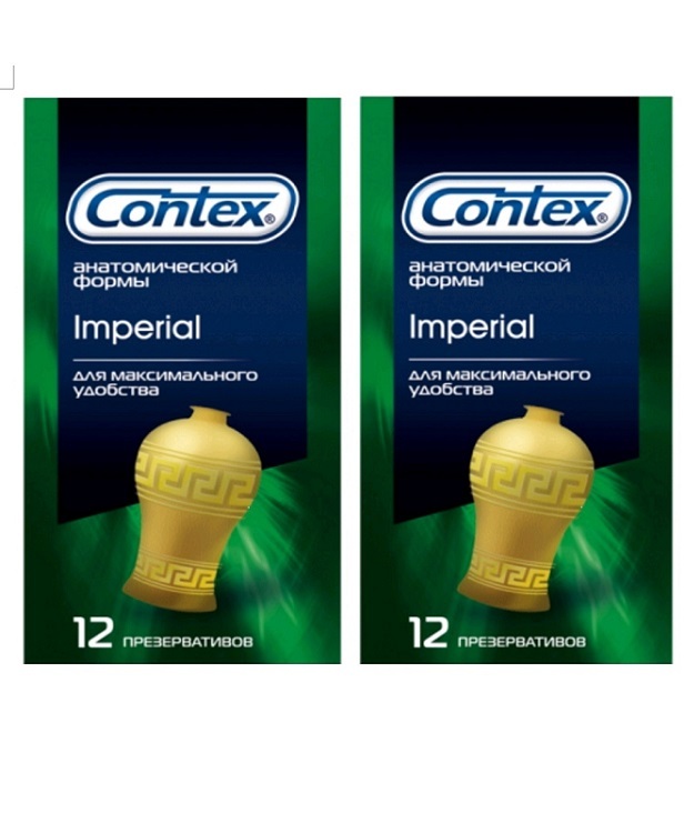 Презервативы Contex Imperial, анатомической формы, 24 шт - купить с ...