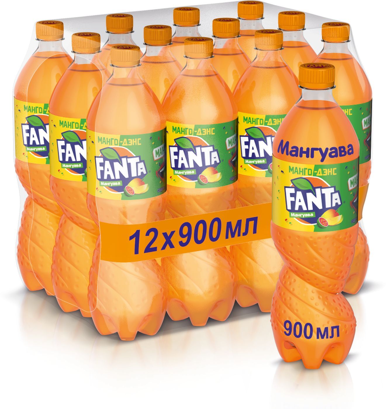 <b>Fanta</b> Tango-<b>Mango</b> – газированный напиток <b>со</b> <b>вкусом</b> спелого <b>манго</b>. 