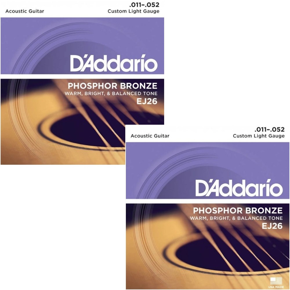 Классическая гитара d addario. Струны для акустической гитары ej26 d'Addario Phosphor Bronze 11. Ej26 Custom Light струны для акустической гитары, фосфорная бронза, 11-52 d'Addario. Струны ej26 Dadario. Струны Даддарио для электрогитары.