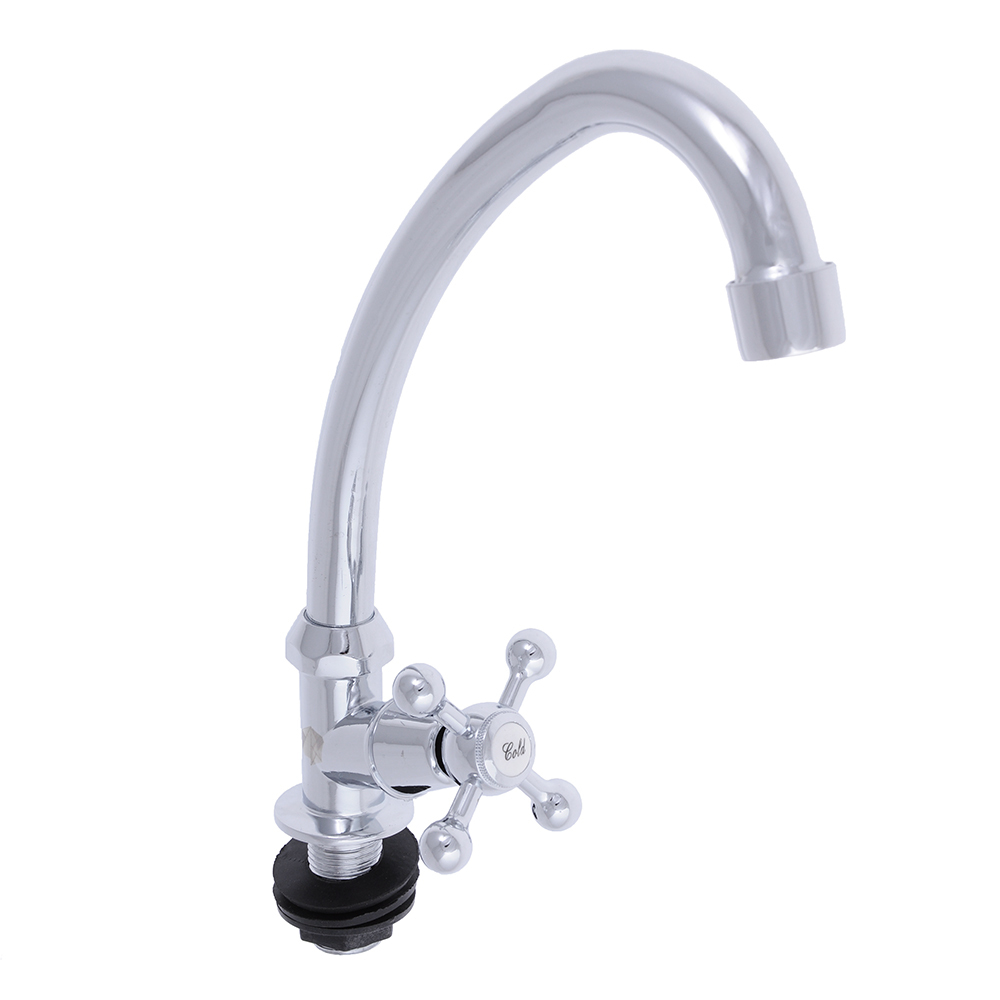 29650 Кран Quartz для кухни, одновентильный, керамика кран-букса 1/2 ...