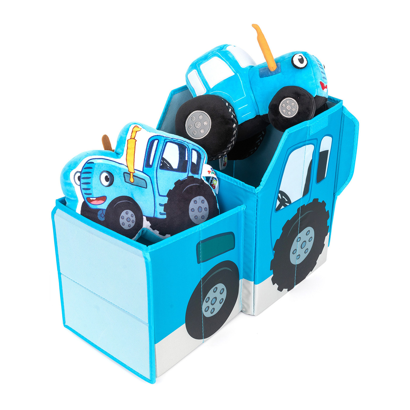 Синий трактор игрушка