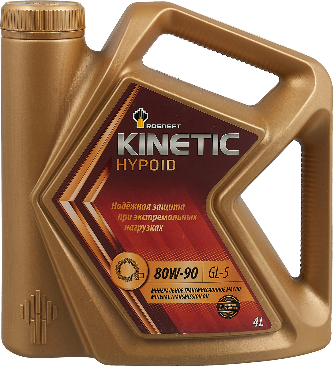 Масло ROSNEFT Kinetic Hypoid 80W-90 (4л) - купить по выгодной цене в ...