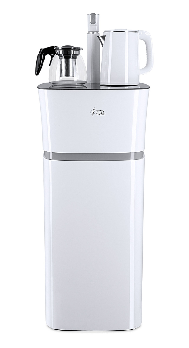 Кулер для воды Ecotronic TB11-LE/с чайным столиком/напольный/с нижней ...
