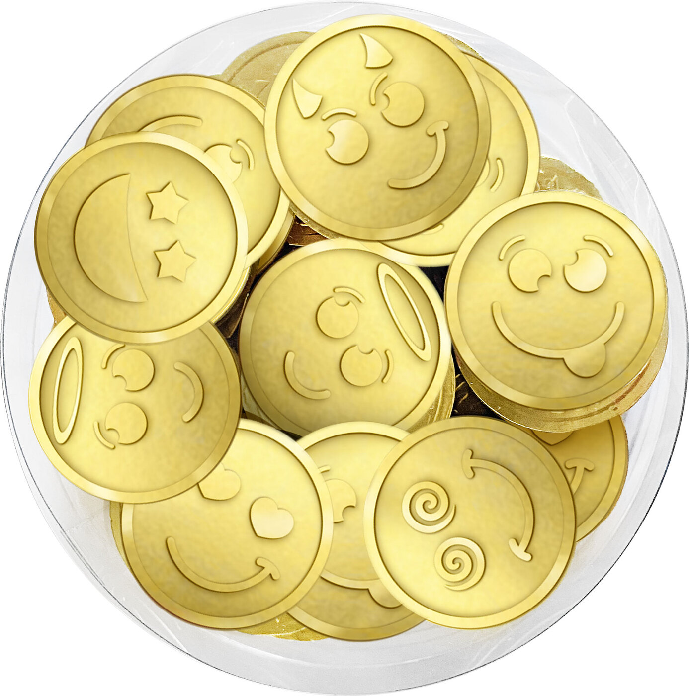 Шоколадка монета. Шоколадные монетки. Шоколадные монеты смайлик. Монетки шоколадные смайлики. Монета Emoji.